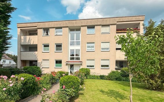 Charmante Erdgeschosswohnung mit 3 Zimmern und Garage in ruhiger Lage in Bochum-Laer