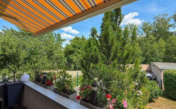 Moderne Zweizimmerwohnung mit Kamin und Balkon in Essen-Bochold