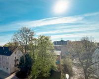 Blick vom Balkon